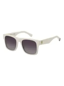 Tommy Hilfiger Damen Sonnenbrille Weiß 53mm - Trendy & Chic
