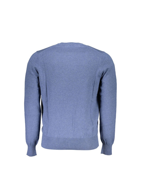 Sweaters Eco-Chic Crew Neck Sweater in Blue 230,00 € 8300825685003 | Planet-Deluxe