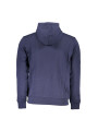Sweaters Eco-Conscious Blue Hoodie with Contrast Detail 290,00 € 8300825675790 | Planet-Deluxe