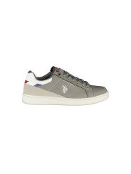 Sneakers Sleek Gray Sneakers with Sporty Allure 200,00 € 8055197406694 | Planet-Deluxe