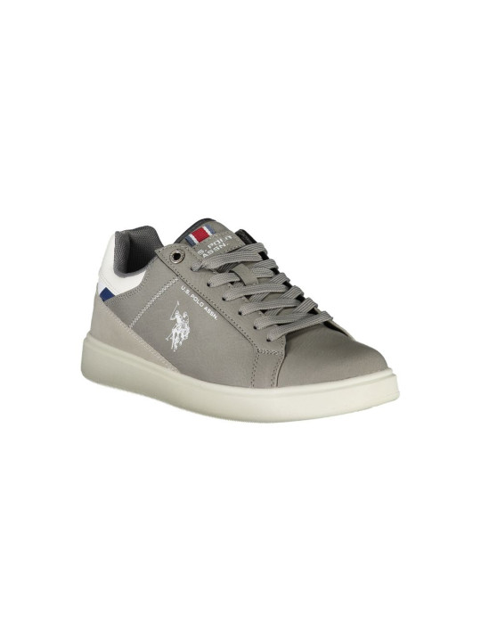 Sneakers Sleek Gray Sneakers with Sporty Allure 200,00 € 8055197406694 | Planet-Deluxe