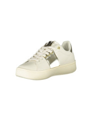 Sneakers Beige Laced Sports Sneakers with Contrast Details 200,00 € 8055197396360 | Planet-Deluxe