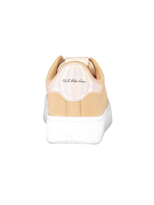 Sneakers Chic Beige Lace-Up Sneakers with Contrast Detail 200,00 € 8055197396148 | Planet-Deluxe