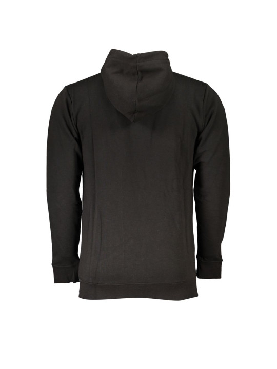 Sweaters Chic Black Hooded Sweatshirt - Long Sleeve 220,00 € 8059915207785 | Planet-Deluxe