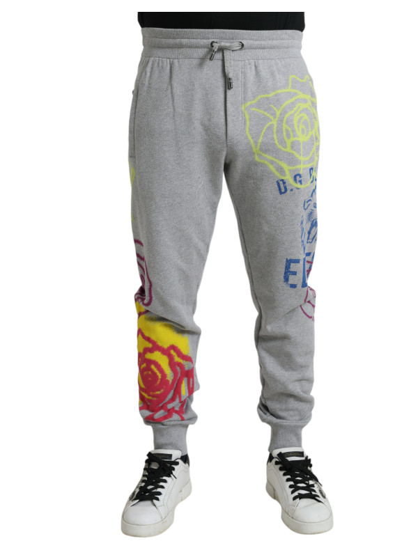 Jeans & Pants Chic Grey Skinny Cotton Joggers 1.950,00 € 8052145631092 | Planet-Deluxe
