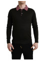 Sweaters Elegant Wool Pullover Sweater in Brown 1.950,00 € 8057155315031 | Planet-Deluxe