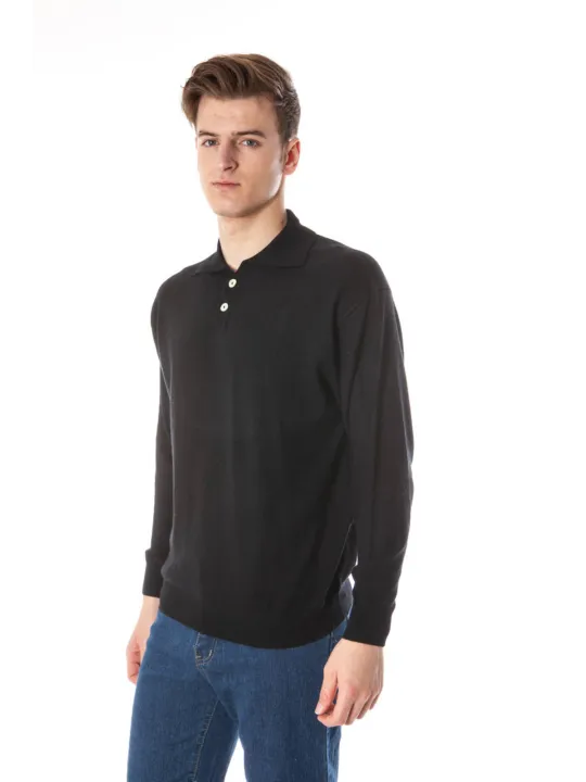 "YUKO Startseite im Sale | YUKO SCHWARZER PULLOVER FÜR HERREN online kaufen"|Planet-Deluxe