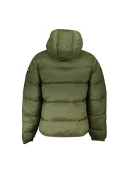 Jackets Eco-Conscious Green Hooded Jacket 550,00 € 196249867280 | Planet-Deluxe