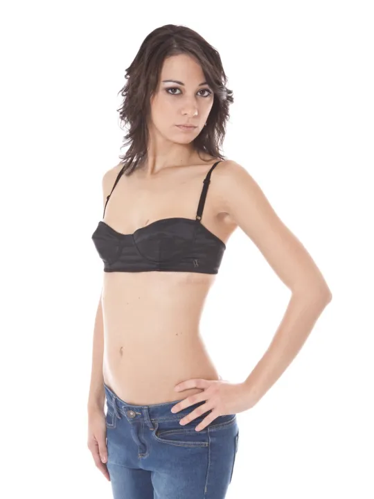 "JOHN GALLIANO Tops im Sale | JOHN GALLIANO BALKON-BH DAMEN SCHWARZ online kaufen"|Planet-Deluxe