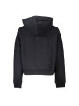 Sweaters Chic Black Fleece Hooded Sweatshirt 210,00 € 196012718252 | Planet-Deluxe