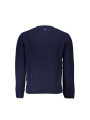 Sweaters Sleek Blue Crew Neck Embroidered Sweater 320,00 € 196249807132 | Planet-Deluxe