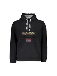 Sweaters Elegant Fleece Hooded Sweatshirt with Embroidery 250,00 € 196249364383 | Planet-Deluxe