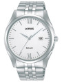 Silberne Lorus Herren Armbanduhr Grau