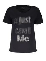"Just Cavalli Startseite im Sale | JUST CAVALLI DAMEN KURZARM T-SHIRT SCHWARZ online kaufen"|Planet-Deluxe