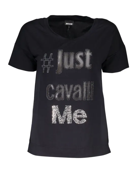 "Just Cavalli Startseite im Sale | JUST CAVALLI DAMEN KURZARM T-SHIRT SCHWARZ online kaufen"|Planet-Deluxe