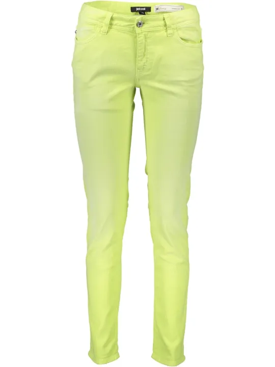 "Just Cavalli Startseite im Sale | JUST CAVALLI GELBE FRAUENHOSE online kaufen"|Planet-Deluxe