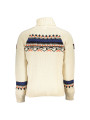 Sweaters Beige High Neck Sweater with Contrast Details 410,00 € 196249845929 | Planet-Deluxe