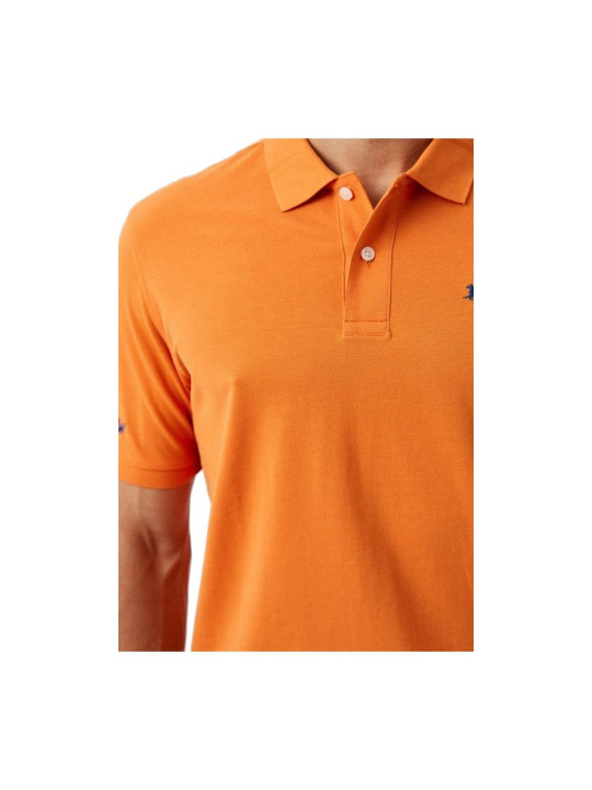 Polo Shirt Chic Orange Cotton Polo for the Iconic Gentleman 150,00 € 7613431462298 | Planet-Deluxe
