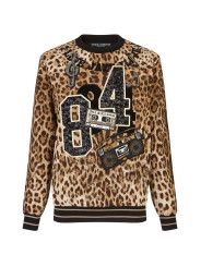 Sweaters Embellished Leopard Print Sweatshirt 3.390,00 € 8057001248452 | Planet-Deluxe