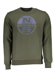 "North Sails Startseite im Sale | NORTH SAILS SWEATSHIRT OHNE REISSVERSCHLUSS HERREN GRÜN online kaufen"|Planet-Deluxe