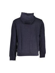 Sweaters Chic Blue Hooded Cotton Sweater for Men 180,00 € 196011759836 | Planet-Deluxe