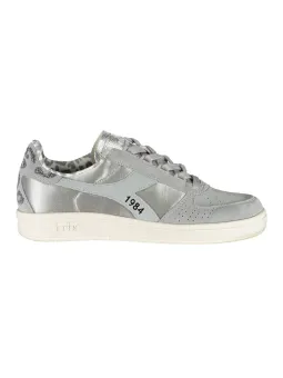 Diadora Glamour Sneaker: Swarovski & Platinleder-Highlight
