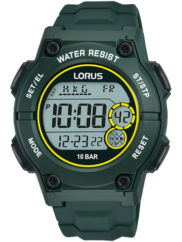 Grüne digitale Lorus Herrenuhr Grüne digitale Lorus Herrenuhr
