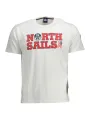 "North Sails Startseite im Sale | NORTH SAILS WEISSES KURZARM-T-SHIRT FÜR MÄNNER online kaufen"|Planet-Deluxe