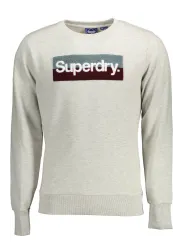 "Superdry Startseite im Sale | SUPERDRY SWEATSHIRT OHNE REISSVERSCHLUSS HERREN GRAU online kaufen"|Planet-Deluxe
