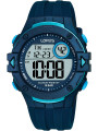 Blaue digitale Lorus Outdoor-Uhr