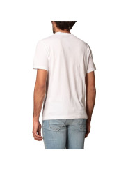 T-Shirts Crisp White Cotton Tee with Logo Print 80,00 € 8056308972749 | Planet-Deluxe