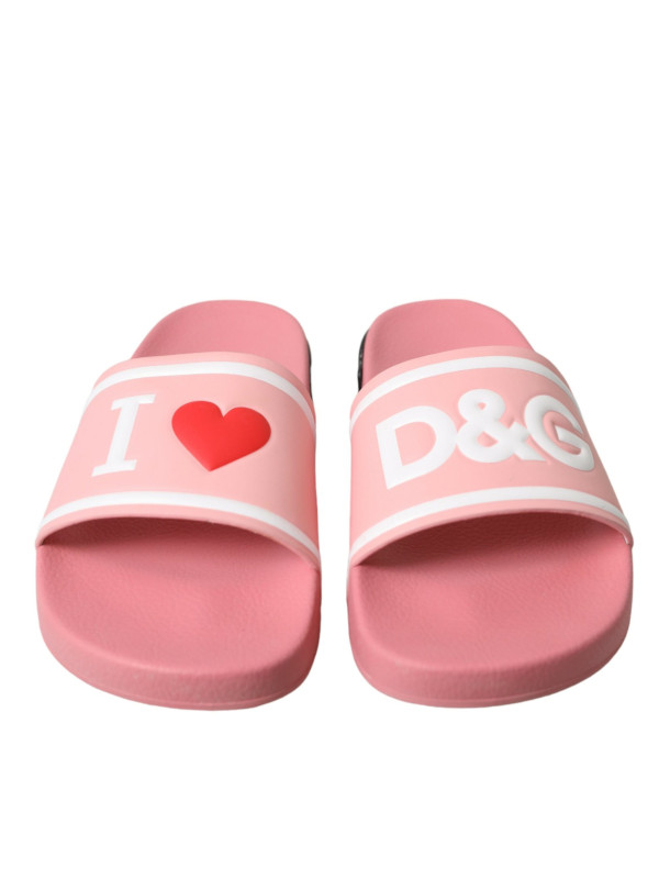 Flat Shoes Chic Pink Calf Leather Slide Flats 690,00 € 8053286857778 | Planet-Deluxe