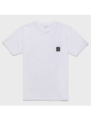 T-Shirts Elegant White Cotton Tee with Chest Logo 80,00 € 8056308971414 | Planet-Deluxe