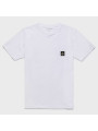 T-Shirts Elegant White Cotton Tee with Chest Logo 80,00 € 8056308971414 | Planet-Deluxe