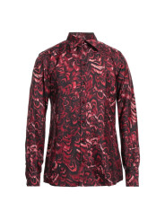 Shirts Elegant Pink Silk Men's Shirt 1.050,00 € 8057155610952 | Planet-Deluxe