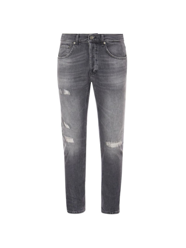 Jeans & Pants Chic Grey Dian Jeans with Distressed Detailing 580,00 € 8058420203640 | Planet-Deluxe