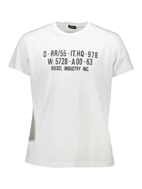"Diesel Startseite im Sale | KURZARM-T-SHIRT DIESELWEISSER MÄNNER online kaufen"|Planet-Deluxe