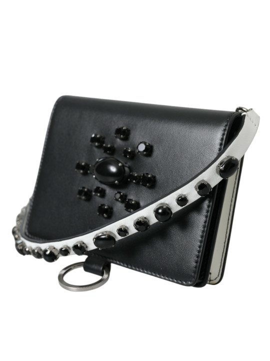 Wallets Elegant Crystal-Embellished Leather Card Holder 1.510,00 € 8050249420901 | Planet-Deluxe