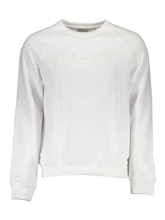 "GUESS JEANS Startseite im Sale | GUESS JEANS SWEATSHIRT OHNE REISSVERSCHLUSS HERREN WEISS online kaufen"|Planet-Deluxe