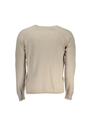 Sweaters Chic Beige Long Sleeve Crew Neck Sweater 250,00 € 196011789956 | Planet-Deluxe