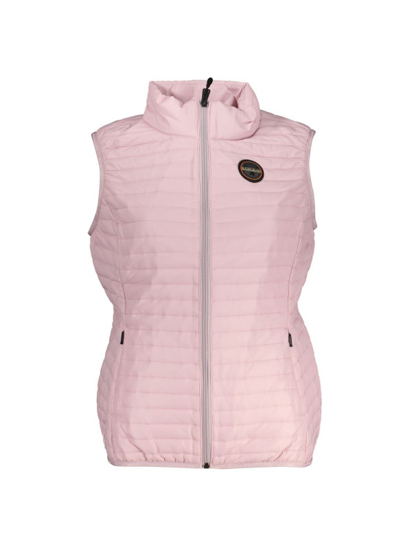 Jackets & Coats Sleeveless Pink Contrast Detail Jacket 340,00 € 196011727576 | Planet-Deluxe