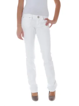 PHARD Acacia Bianco: Bequeme weiße Komfort-Hose