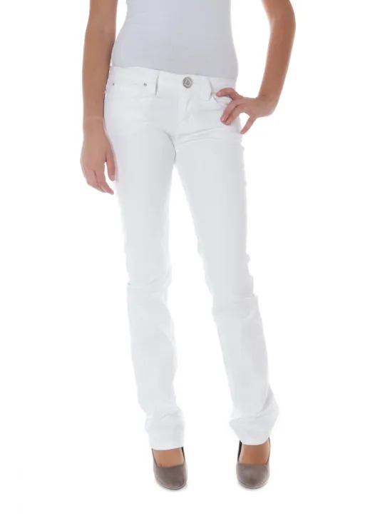PHARD Acacia Bianco: Bequeme weiße Komfort-Hose