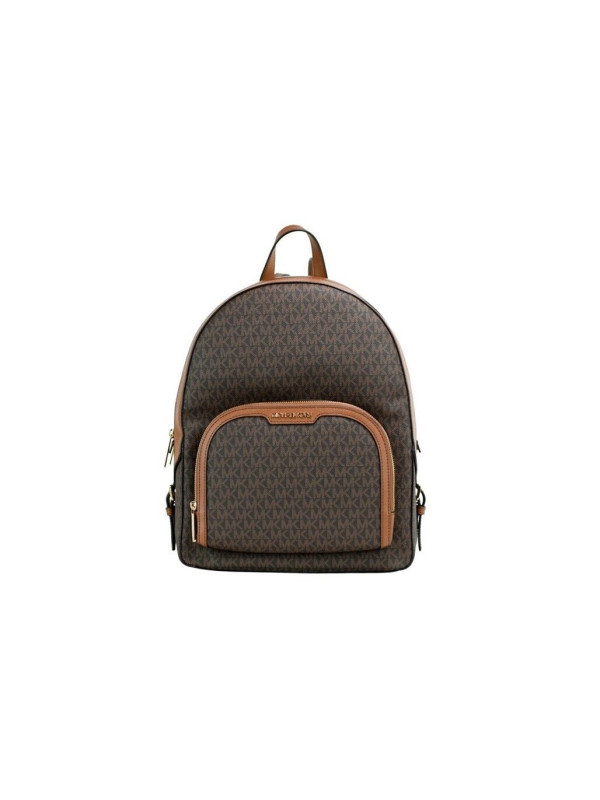 Backpacks Jaycee Large Brown Signature PVC Shoulder Backpack Bookbag 560,00 € 0196163096391 | Planet-Deluxe