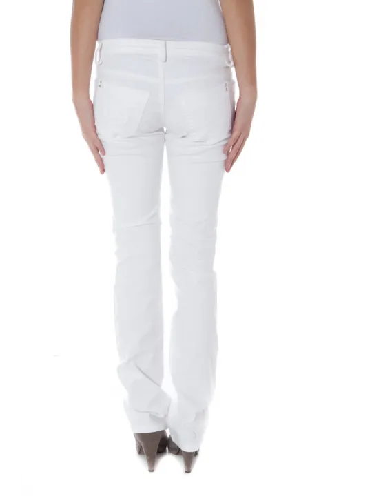 PHARD Acacia Bianco: Bequeme weiße Komfort-Hose
