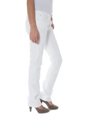 PHARD Acacia Bianco: Bequeme weiße Komfort-Hose
