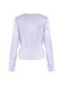 Tops & T-Shirts Lilac Silk Elegance Blouse 570,00 € 8050246669464 | Planet-Deluxe