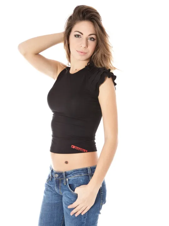 "ZUELEMENTS Startseite im Sale | ZUELEMENTS DAMEN KURZARM T-SHIRT SCHWARZ online kaufen"|Planet-Deluxe