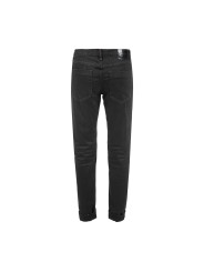 Jeans & Pants Chic Black Distressed Patched Jeans 320,00 € 9334856769028 | Planet-Deluxe