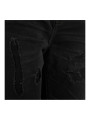 Jeans & Pants Chic Black Distressed Patched Jeans 320,00 € 9334856769028 | Planet-Deluxe